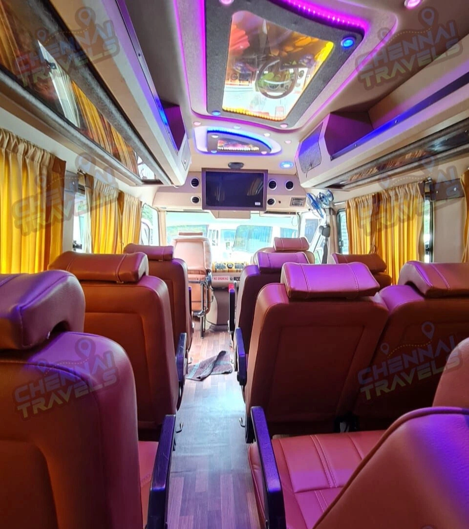 Tempo traveller rental for employee transport