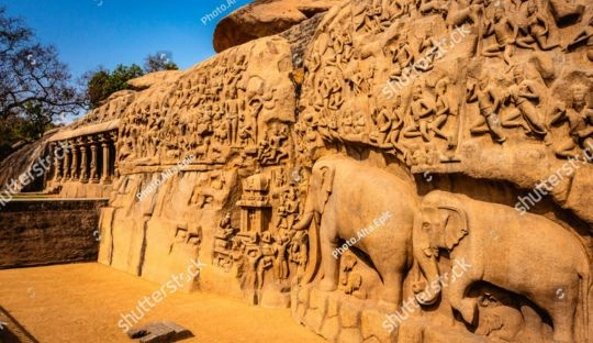 Arjuna's Penance mahabalipuram