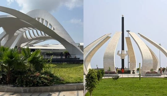 Jayalalitha and MGR Memorial chennai