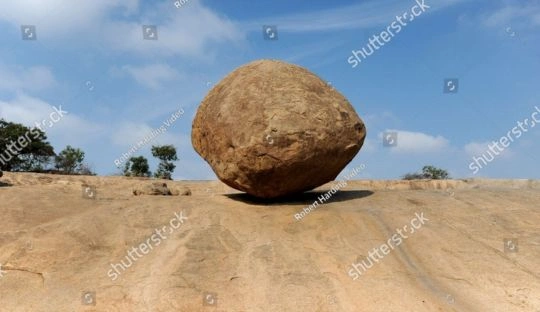 Krishna's Butter ball Mahabalipuram