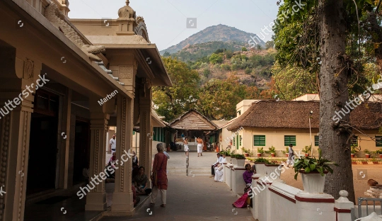 Ramana Maharishi Ashram Tiruvannamalai