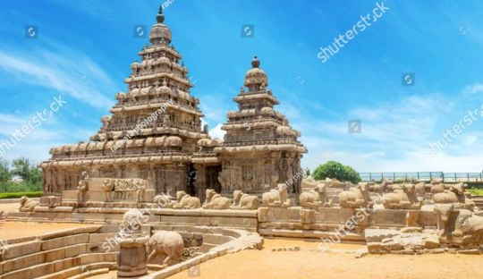 Shore temple in mahabalipuram