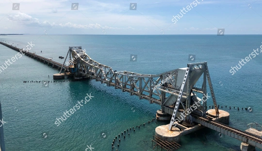 Pamban Bridge in Rameshwaram