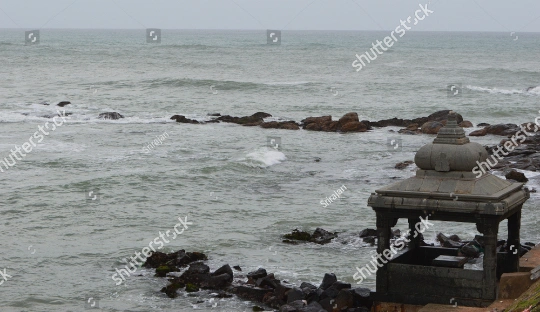 Triveni Sangam in Kanyakumari